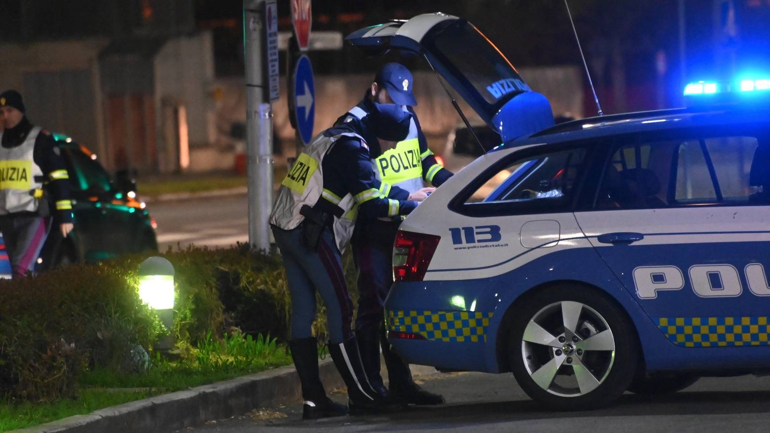 E' stata avvisata la polizia stradale