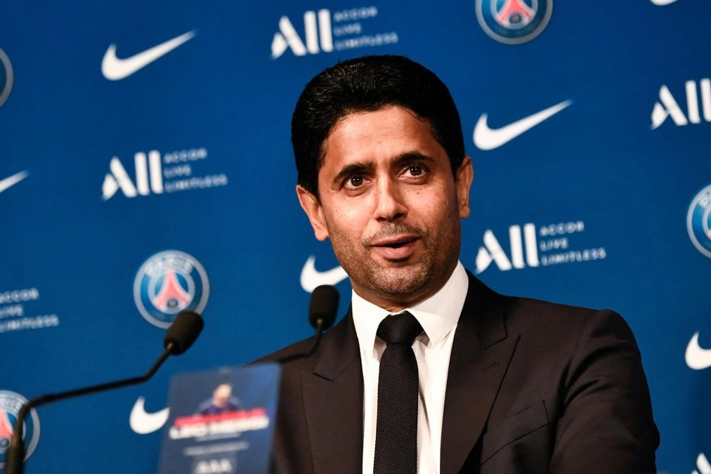 Nasser Al-Khelaïfi, presidente del Psg