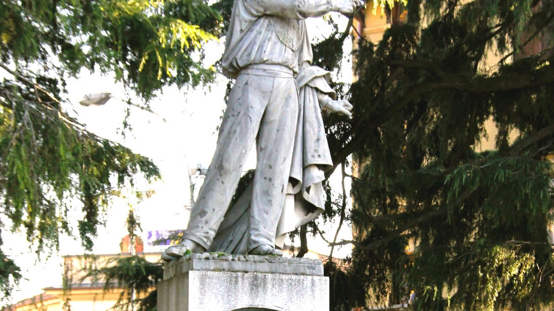  La statua di Garibaldi 