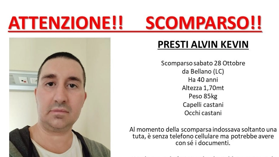 L'appello per Alvin Kevin Presti dal profilo Facebook di Penelope Lombardia L'appello per Alvin Kevin Presti dal profilo Facebook di Penelope Lombardia