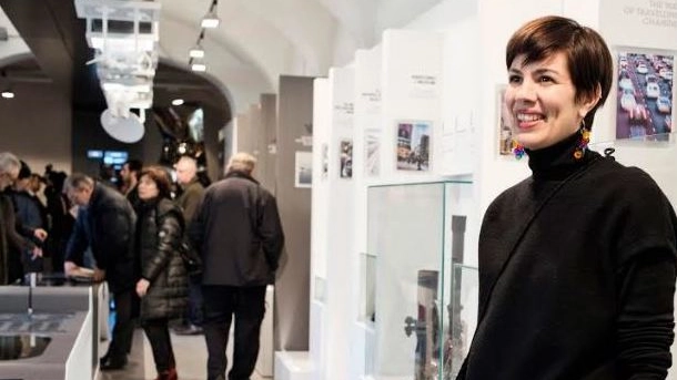 Francesca Olivini, curatrice delle Collezioni Area Materiali