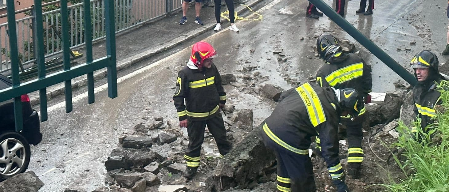 Maltempo nel Comasco, ad Argegno riaperta la provinciale della Val d'Intelvi dopo la frana