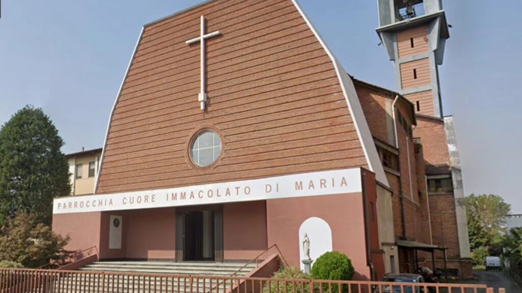 La ciesa della Madonna Pellegrina a Vigevano