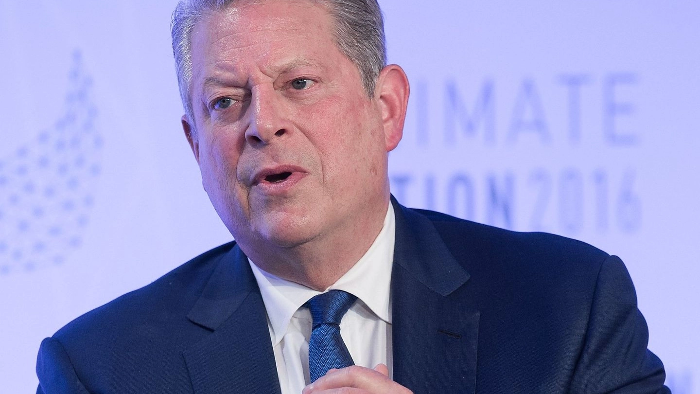 Il Nobel Al Gore, vicepresidente Usa ai tempi di Bill Clinton