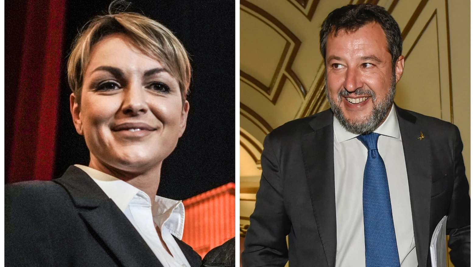 Francesca Pascale e Matteo Salvini