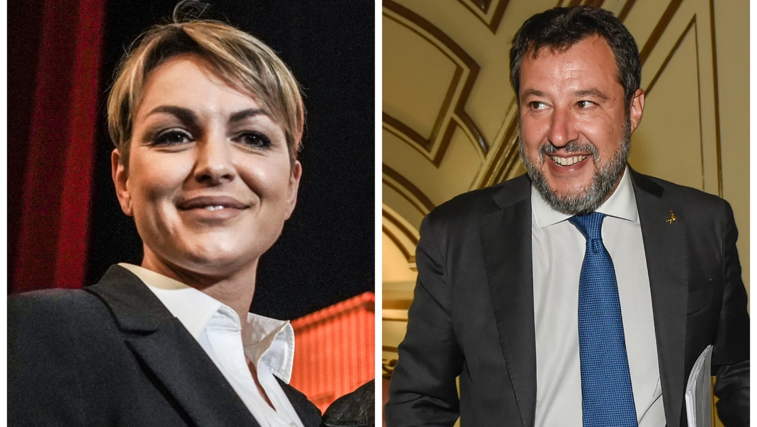 Francesca Pascale e Matteo Salvini Francesca Pascale e Matteo Salvini