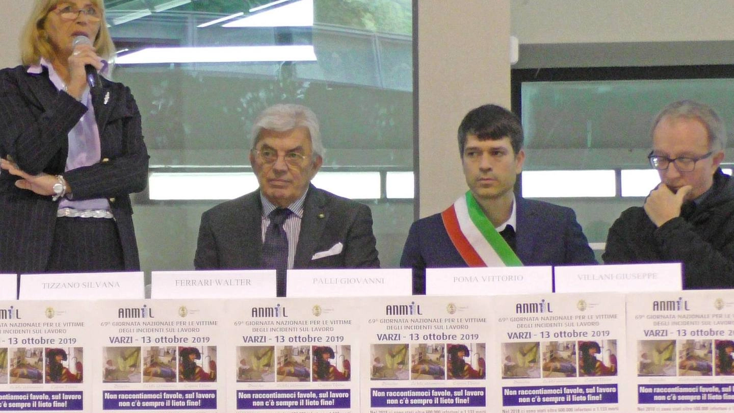 Silvana Tizzano, Walter Ferrari e il sindaco Giovanni Palli