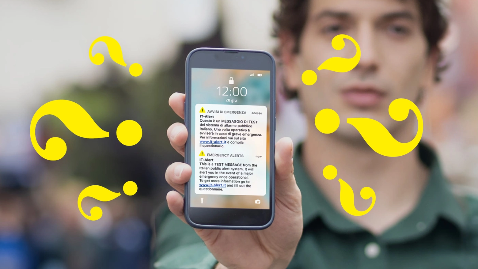 La guida su cosa fare per segnalare che l'IT-alert non è arrivato o non ha suonato