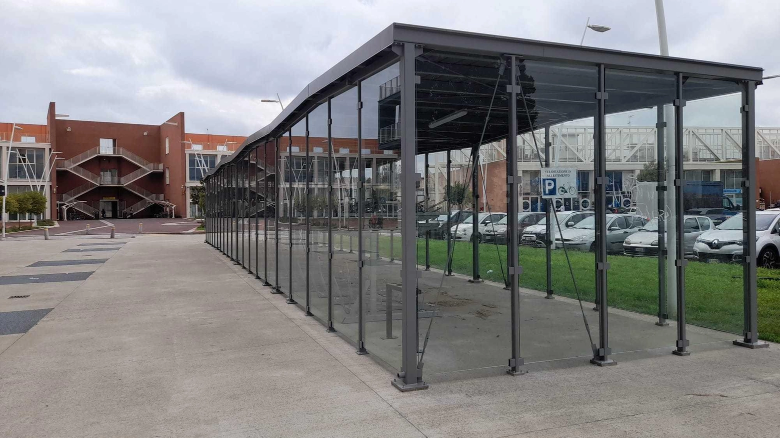 Arriva il Bici Park davanti alla stazione Arriva il Bici Park davanti alla stazione