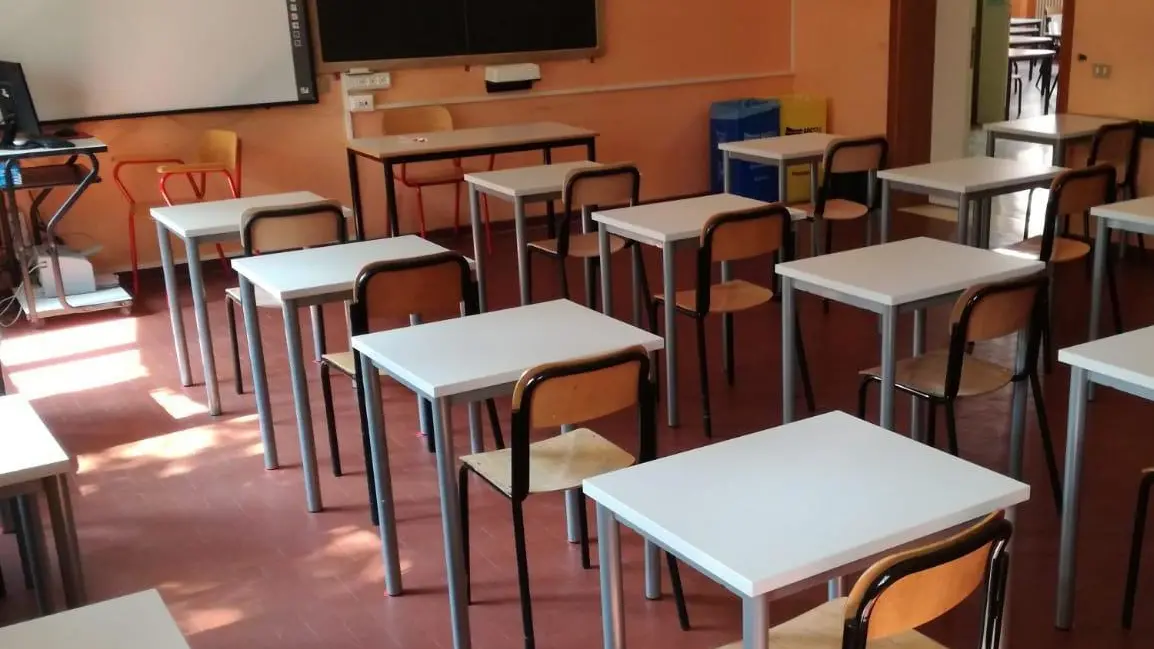 Un'aula vuota