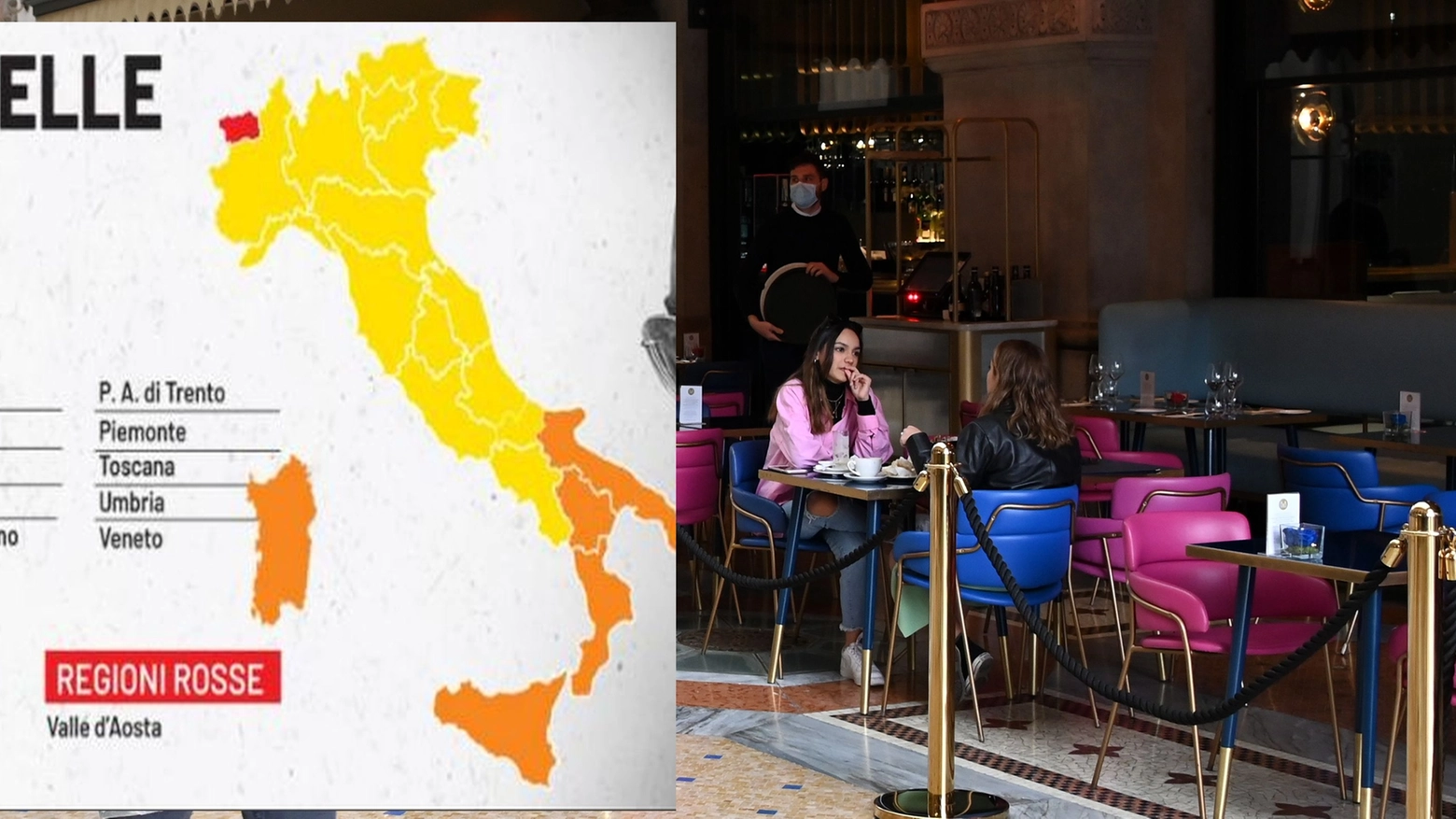 La nuova mappa dell'Italia dal 3 maggio
