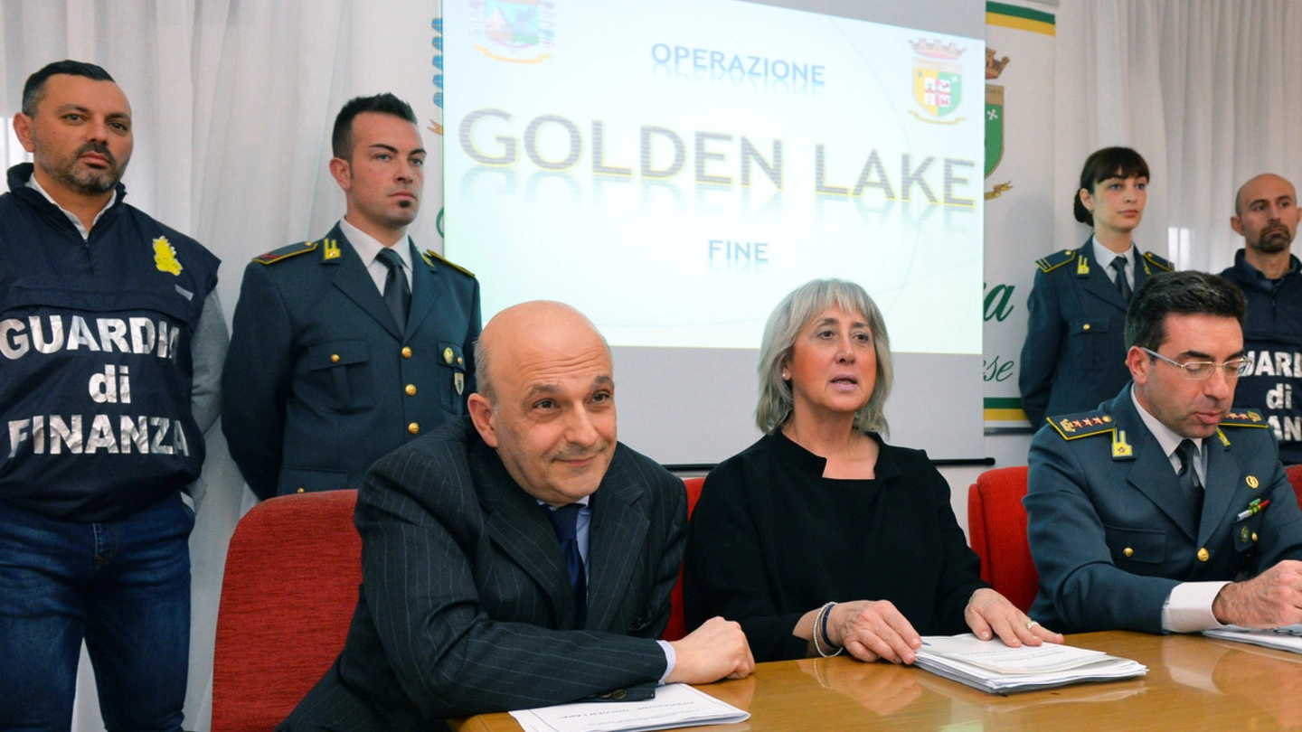 LA SVOLTA Magistrati e Guardia  di Finanza presentano l’operazione Golden Lake
