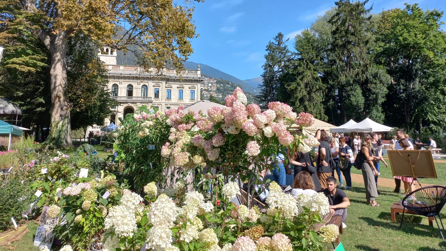 Orticolario a Villa Erba di Cernobbio