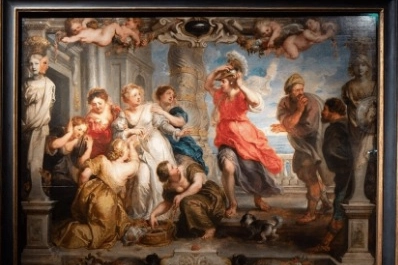 Una delle opere di Rubens esposte