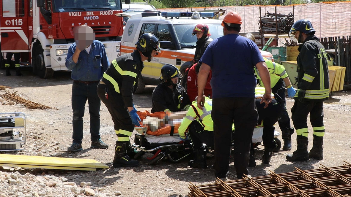 Incidente mortale in un cantiere (foto d'archivio)