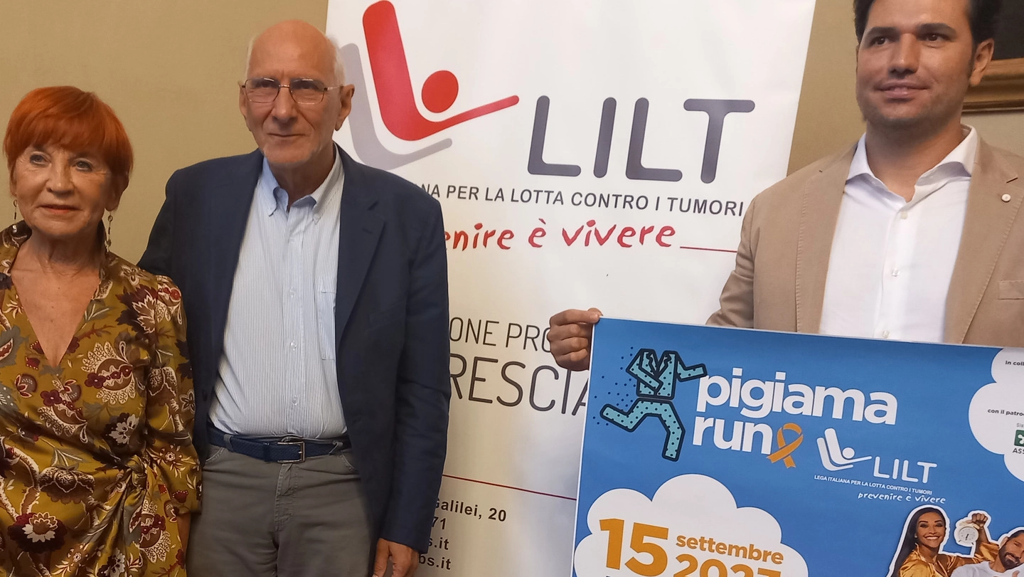 Il lancio della Pigiama Run, l'evento organizzato dalla Lilt Il lancio della Pigiama Run, l'evento organizzato dalla Lilt