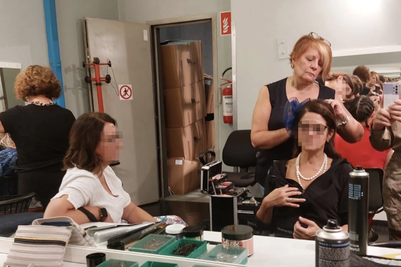 Laura Pessina al lavoro