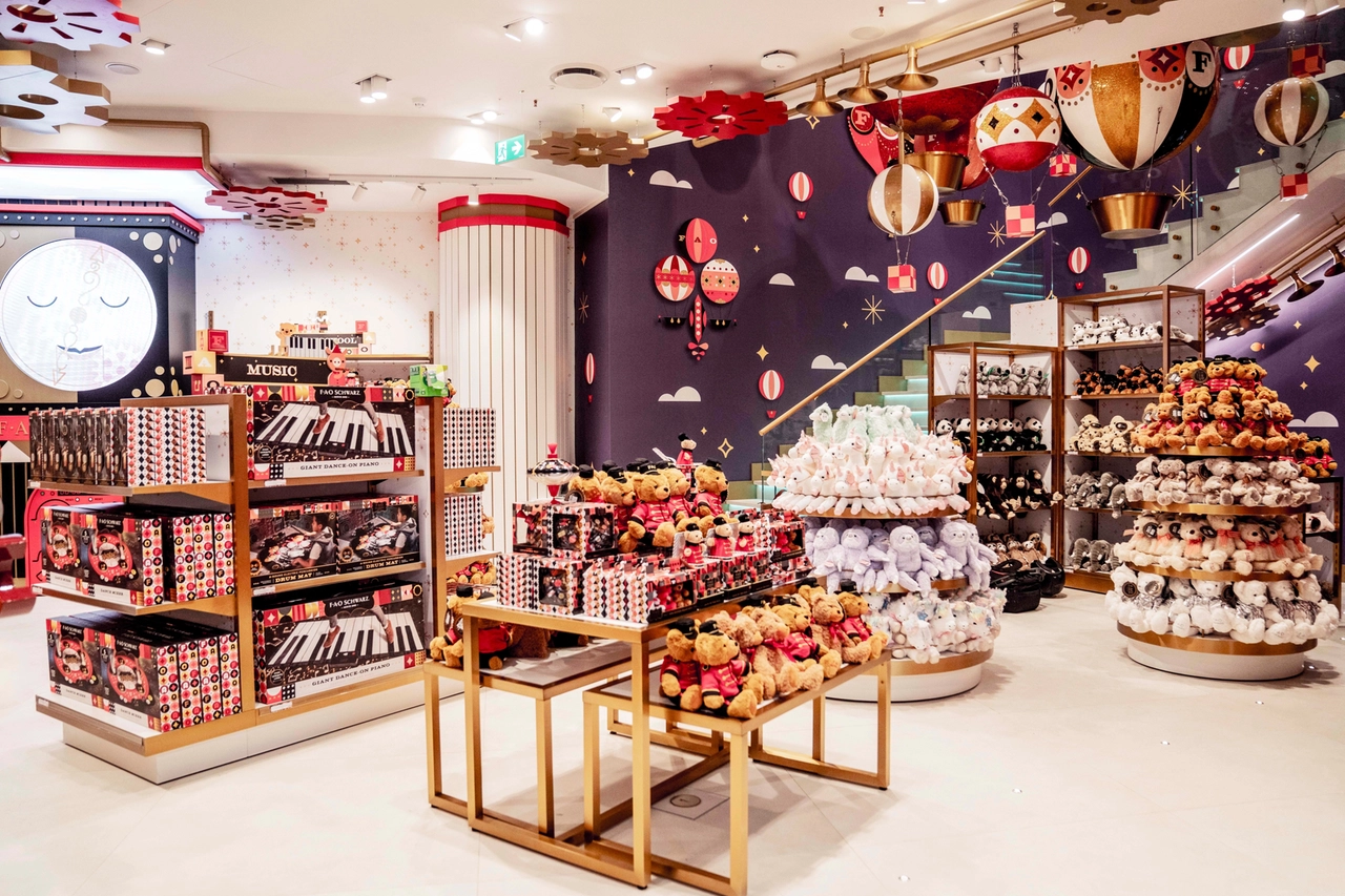Il piano - 1 del negozio Fao Schwarz di Milano