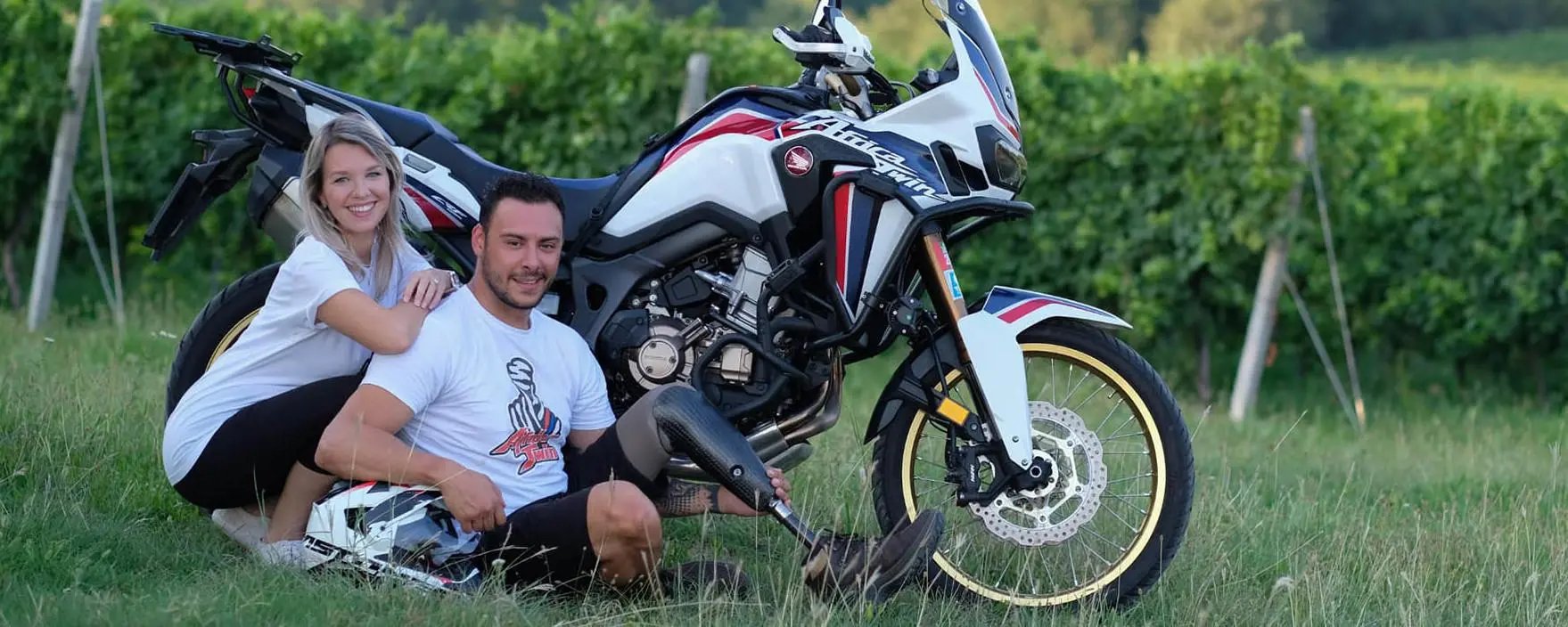 La moto-avventura della solidarietà