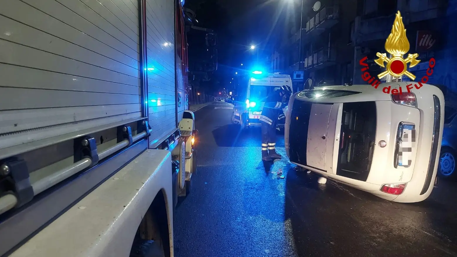 Incidente in viale Bodio a Milano
