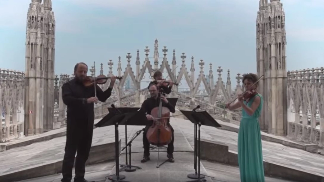 Musica dalle terrazze del Duomo di Milano