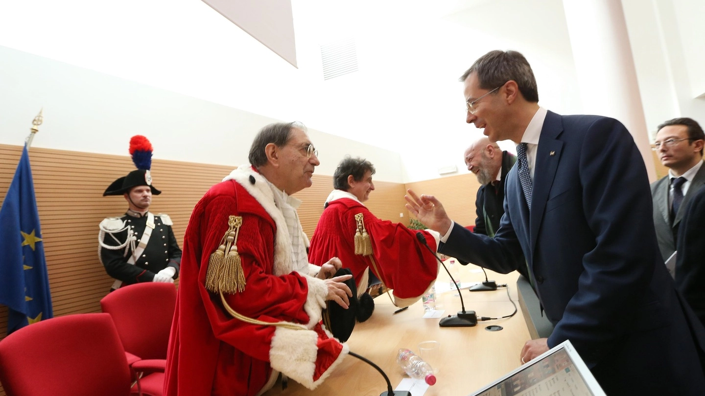 Il procuratore Dell’Osso con Matteo Colaninno a Brescia