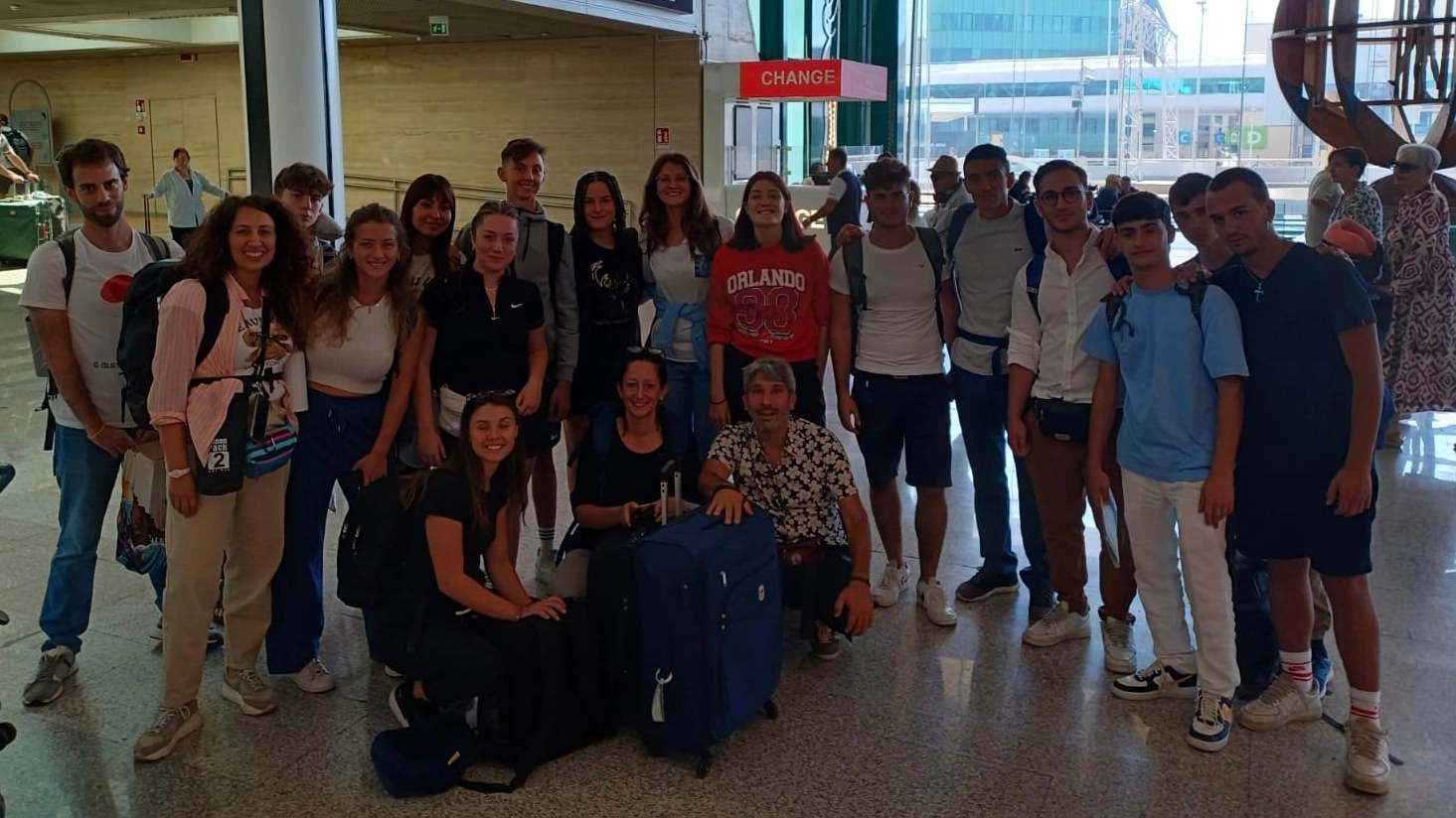 Gli studenti in partenza