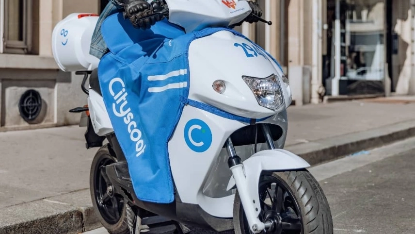 Uno scooter elettrico Cityscoot