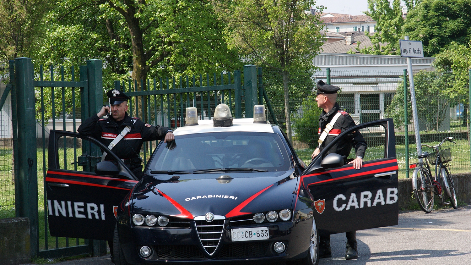 I carabinieri dirante i controlli