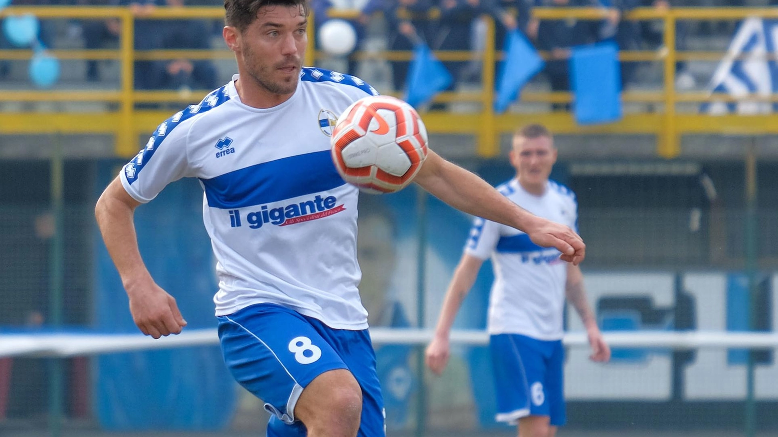 Luciano Gualdi, centrocampista e capocannoniere della Pro Sesto con sei reti