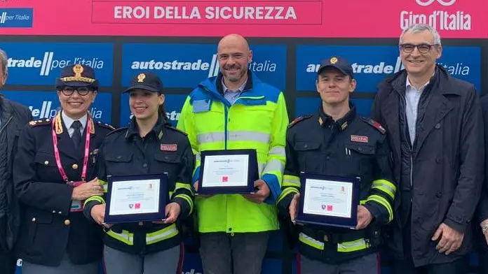 Andrea, Mattia e Annalisa Ecco gli eroi della sicurezza Andrea, Mattia e Annalisa Ecco gli eroi della sicurezza