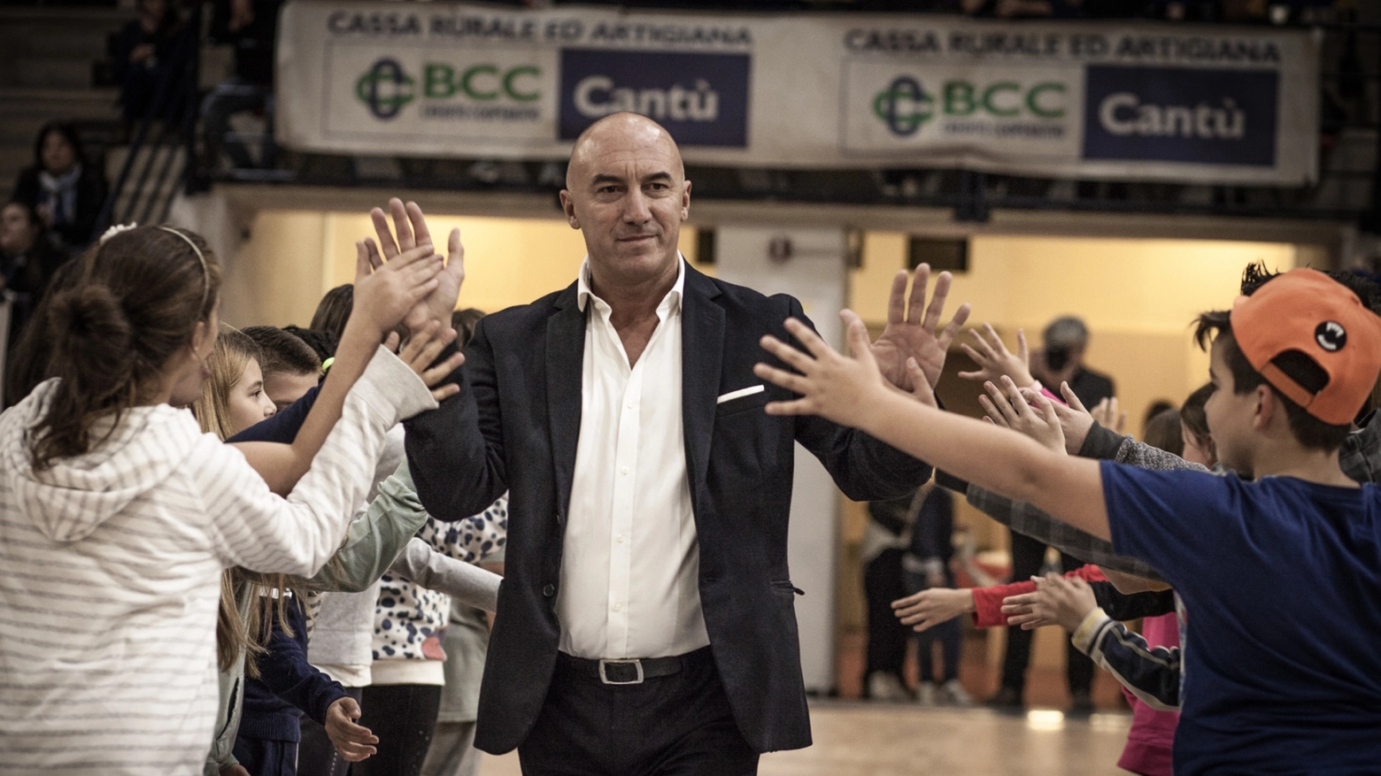 Coach Marco Bergna della UnipoSai Briantea84