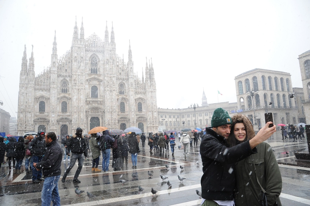 Prevista neve a Milano