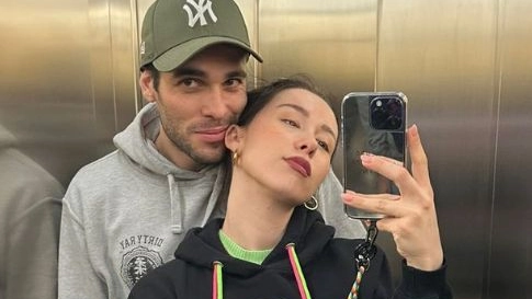 Goffredo Cerza e Aurora Ramazzotti (Foto Instagram)