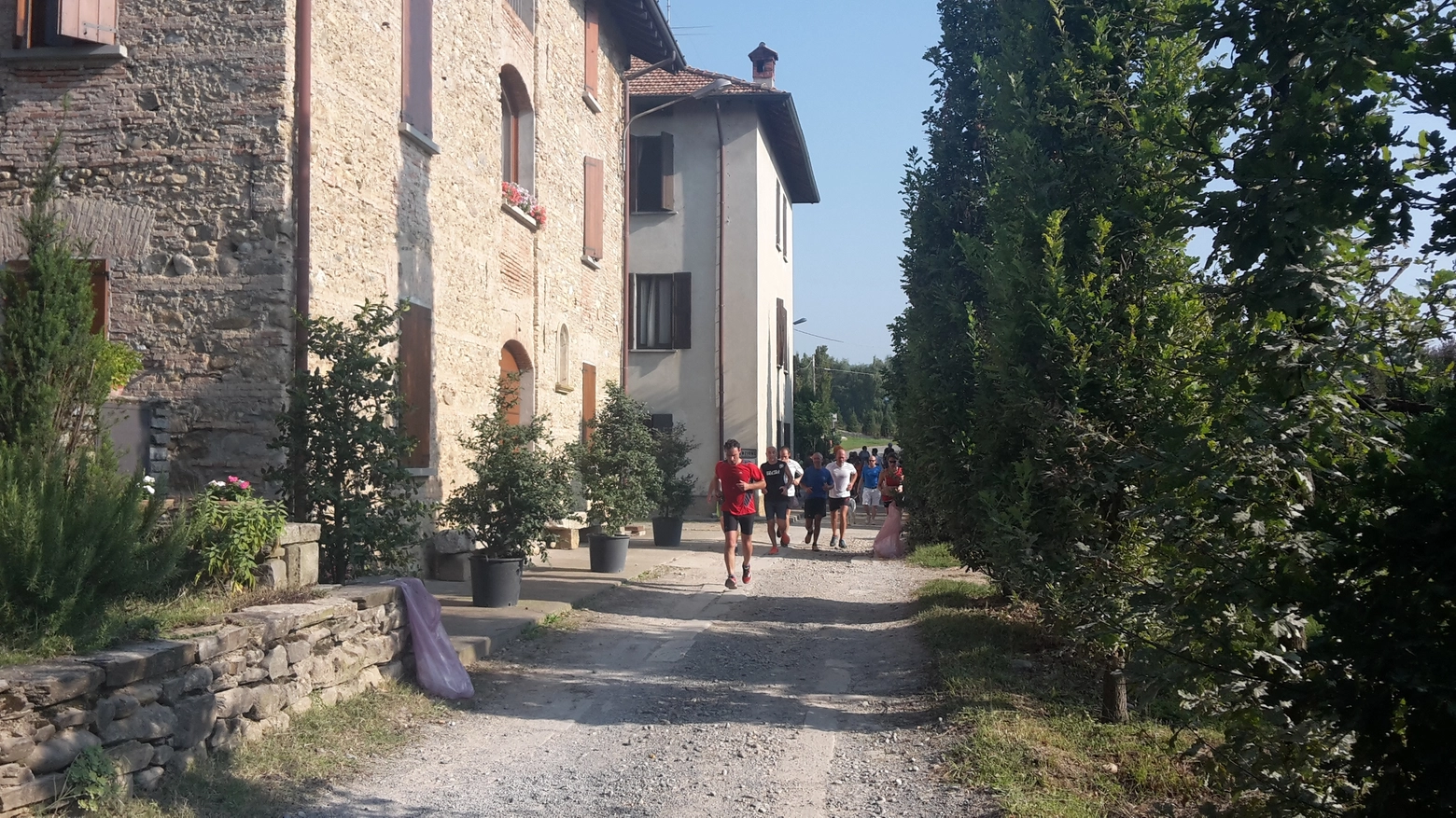 runners sui sentieri della Strapagnano