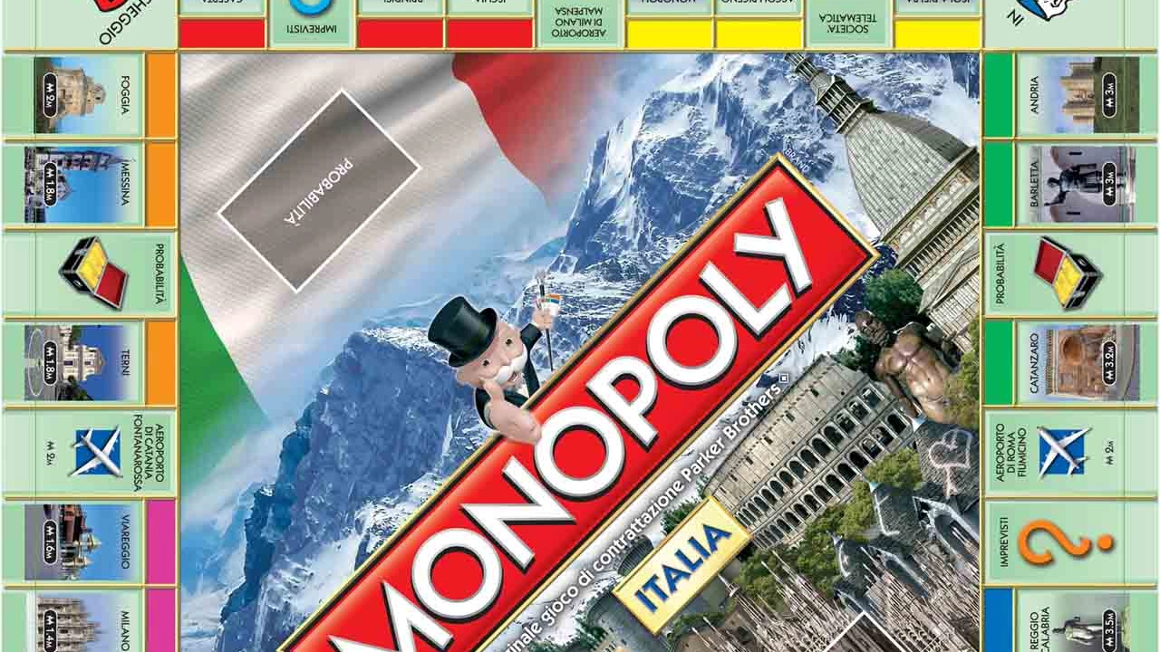 Tabellone Monopoly Italia