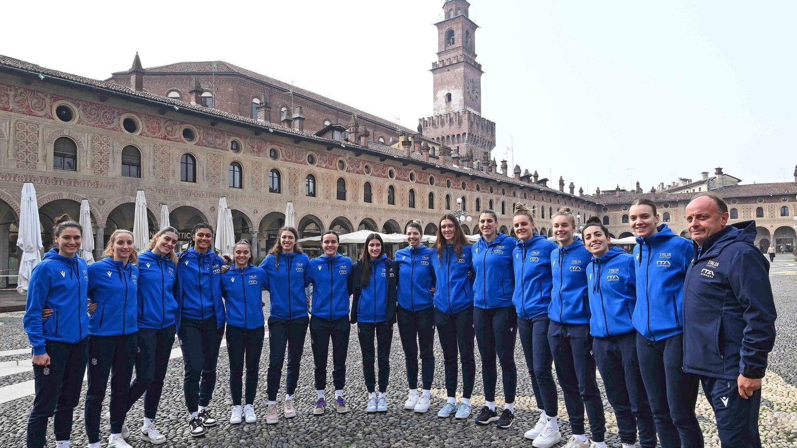 Vigevano ospita le azzurre. Riparte l’era Capobianco Vigevano ospita le azzurre. Riparte l’era Capobianco