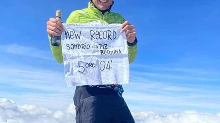 Ha percorso i 30 chilometri che separano Sondrio dalla vetta (4.050 mt.) in sole 5 ore e 04’ demolendo il precedente record appartenente a Benedetti