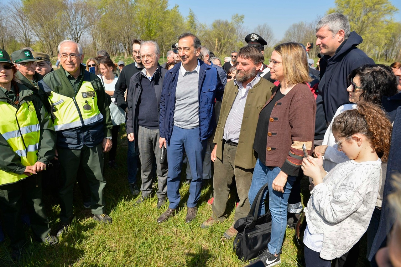 Passeggiata con Sala nel parco Cassinis