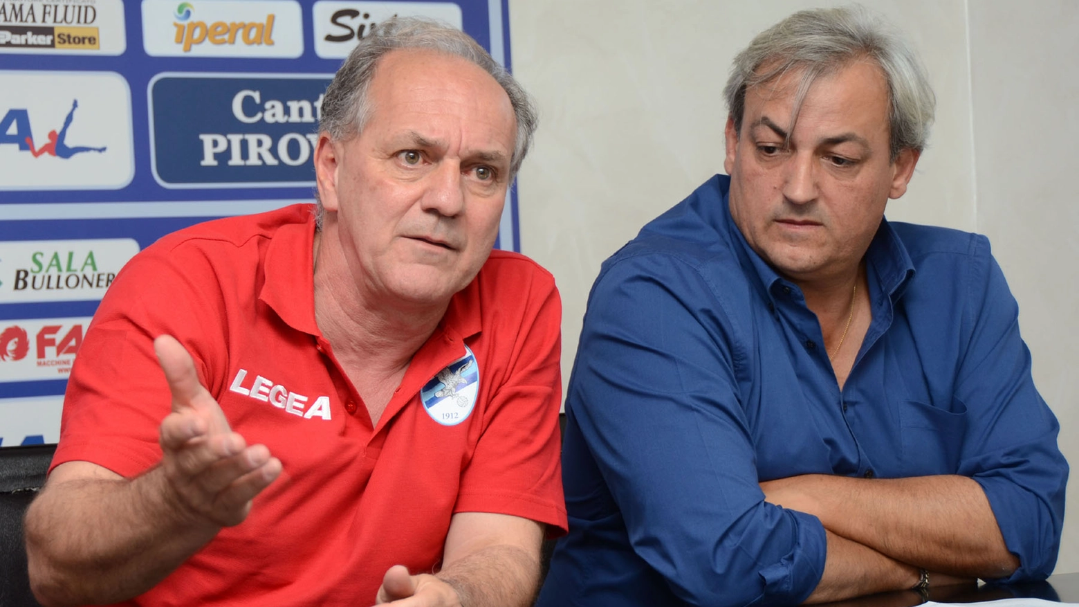  Stefano Cuoghi e Sandro Meregalli dopo la sconfitta