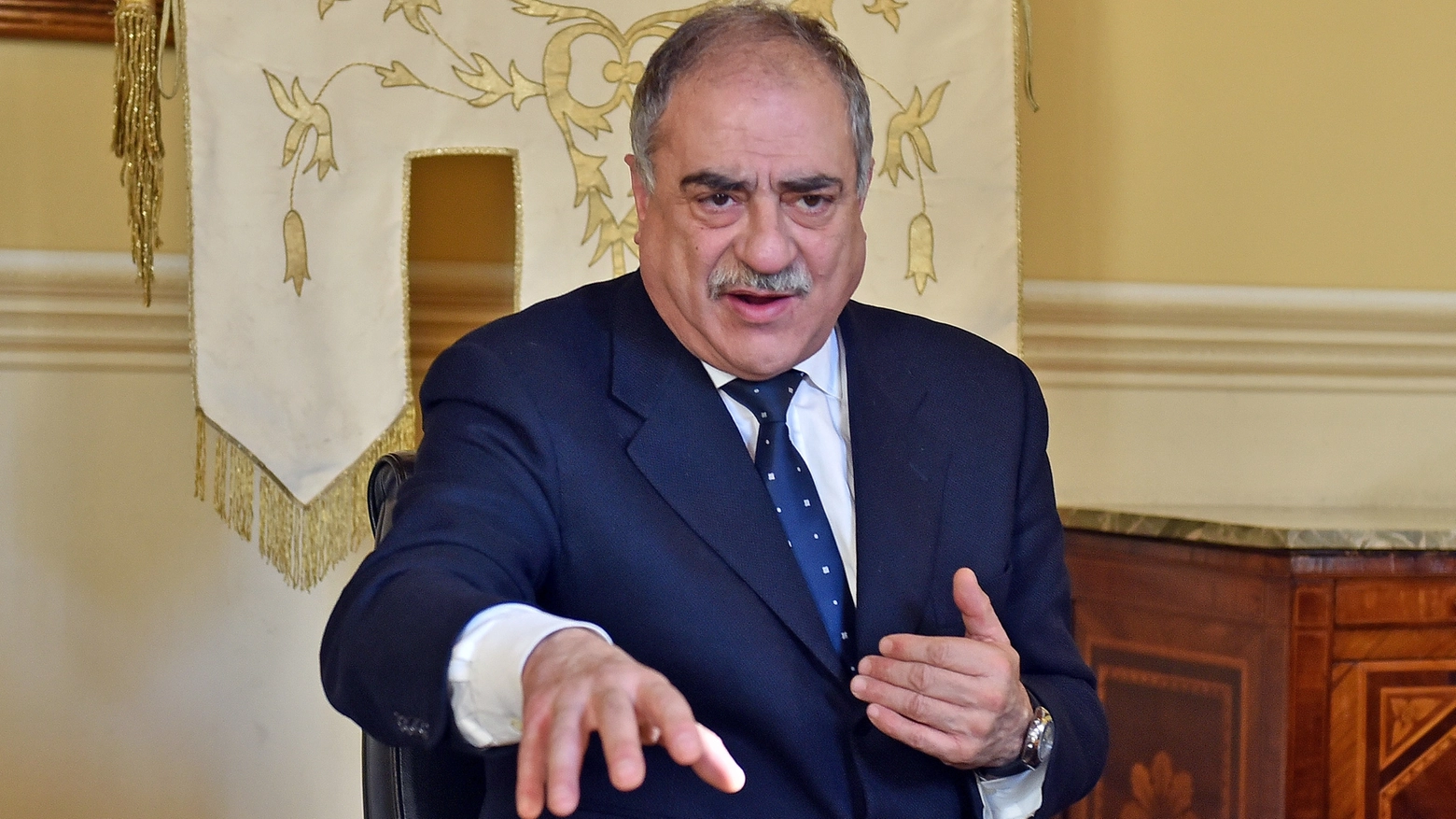 Il sindaco Mario Landriscina