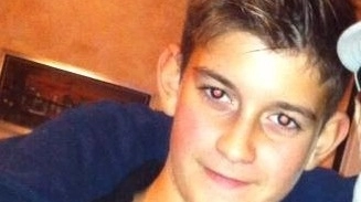 Federico Borgia, 16 anni, era andato a trovare gli amici