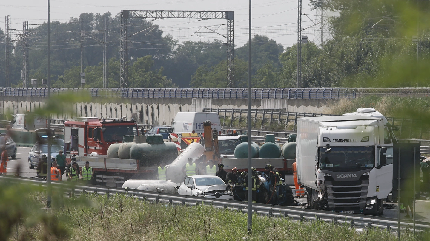 Il tragico incidente sull'A4