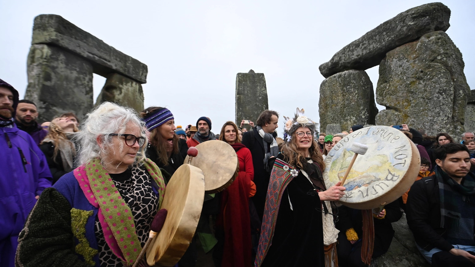 Celebrazioni del solstizio d'inverno a Stonehenge