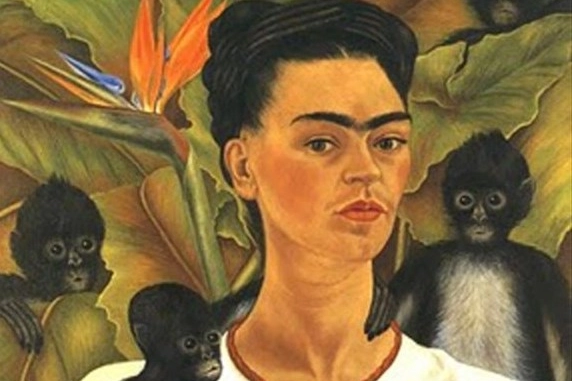 Frida Kahlo, autoritratto con scimmie ©