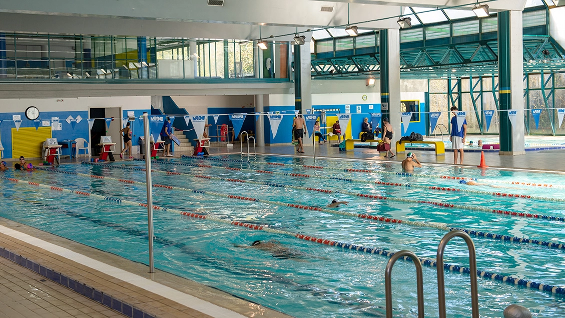 La piscina coperta di via Folperti a Pavia La piscina coperta di via Folperti a Pavia