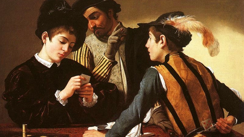 "I Bari" di Caravaggio
