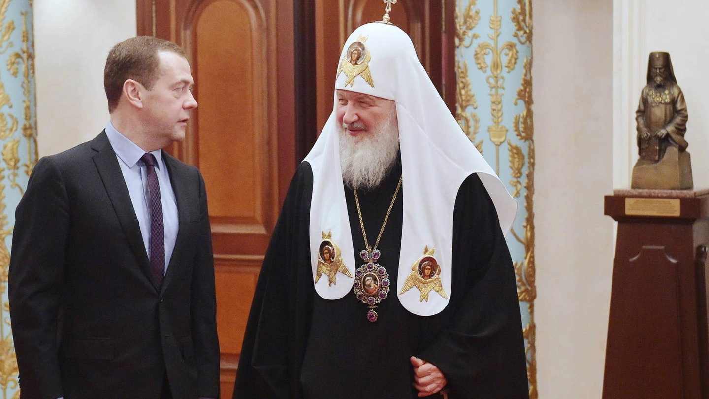 Il patriarca di Mosca Kirill (Olycom)