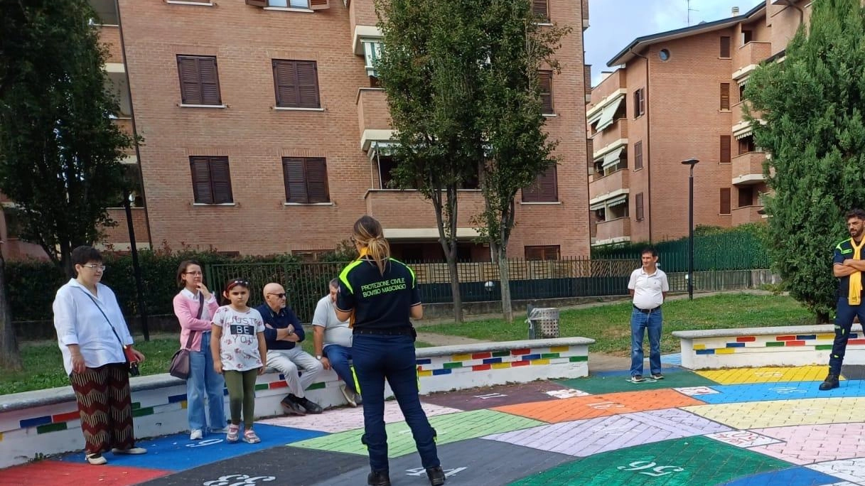 Protezione civile. Addestramento col gioco dell’oca Protezione civile. Addestramento col gioco dell’oca