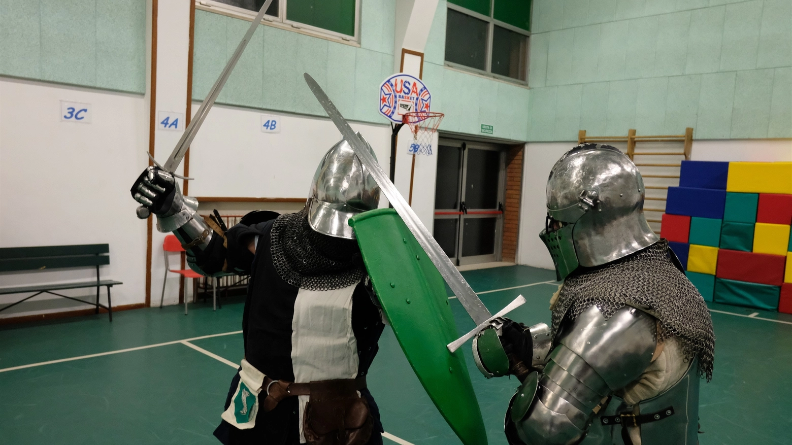 Cavalieri di Ranaan durante un allenamento